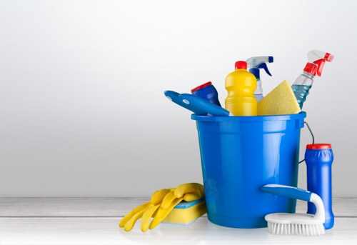 Specialist floor cleaning equipment used in Edgware