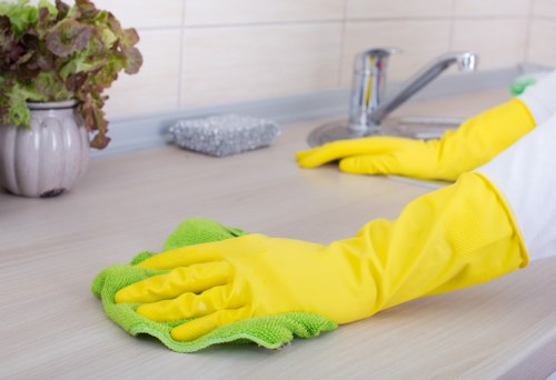 Professional one-off cleaning service for an Edgware home interior