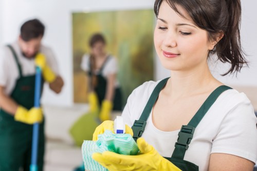 Washroom and kitchen cleaning for a local commercial premises