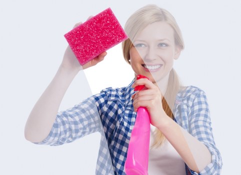 Bathroom cleaning and sanitising for a short-let property in Edgware