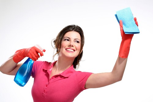 Ongoing domestic cleaning in an Edgware property